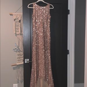 Adrianna Papell pow to high sequin dress
